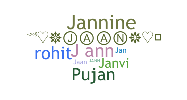 নিকনেম - Jann