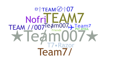 নিকনেম - Team7