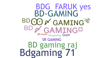 নিকনেম - BDGaming