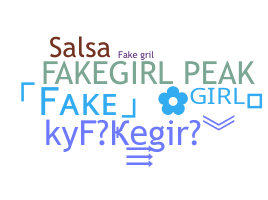 নিকনেম - fakegirl