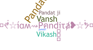নিকনেম - Pandatji