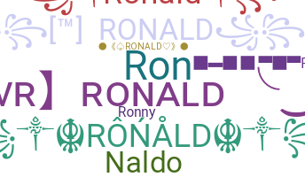 নিকনেম - Ronald