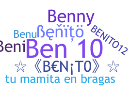 নিকনেম - Benito