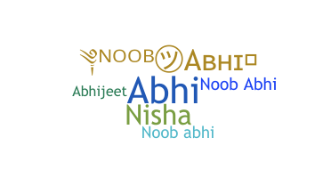 নিকনেম - Noobabhi