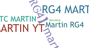 নিকনেম - RG4MARTIN