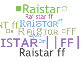 নিকনেম - RaistarFF