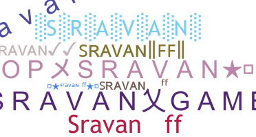 নিকনেম - Sravanff