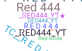 নিকনেম - RED444