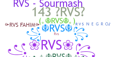 নিকনেম - RVS