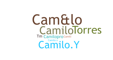 নিকনেম - CamiloX