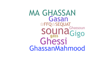 নিকনেম - Ghassan
