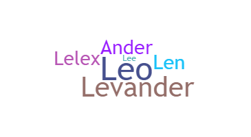 নিকনেম - Leander