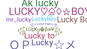 নিকনেম - Luckyboy