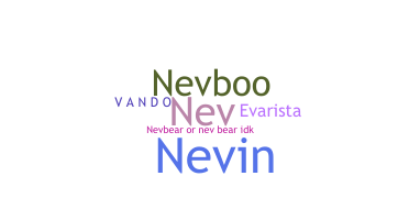 নিকনেম - Nevan
