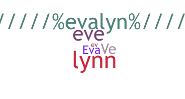 নিকনেম - Evalyn