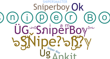 নিকনেম - SniperBoy