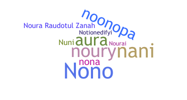 নিকনেম - Noura