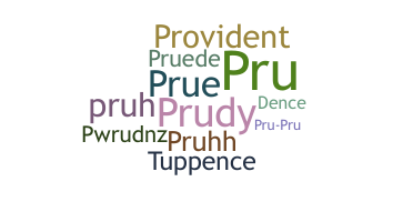 নিকনেম - Prudence