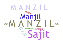 নিকনেম - Manzil