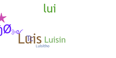 নিকনেম - Luisitho