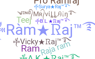 নিকনেম - Ramraj