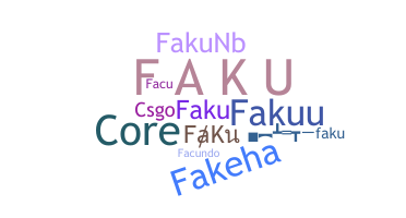 নিকনেম - FaKu