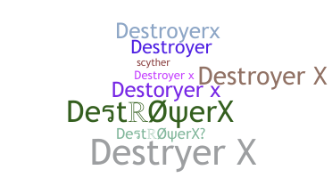 নিকনেম - DestroyerX