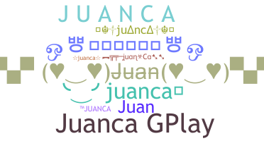 নিকনেম - juanca