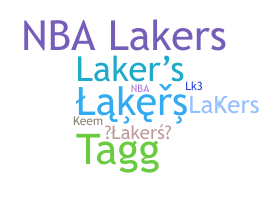 নিকনেম - Lakers