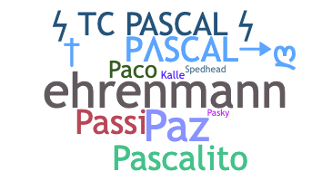 নিকনেম - Pascal