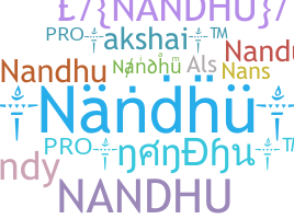 নিকনেম - Nandhu
