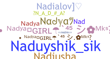 নিকনেম - Nadya