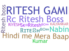 নিকনেম - Riteshboss