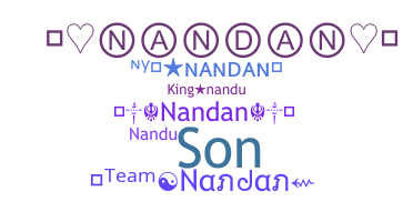 নিকনেম - Nandan