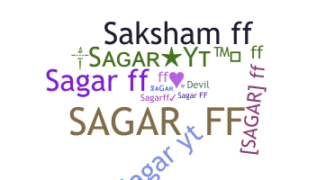 নিকনেম - SagarFF