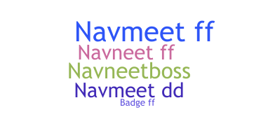 নিকনেম - Navneetff