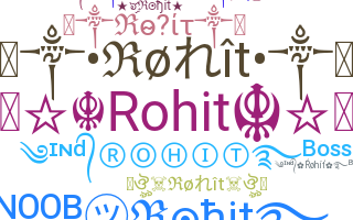 নিকনেম - Rohit