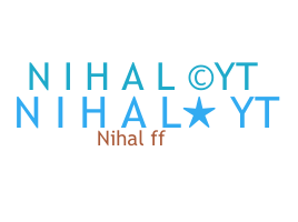 নিকনেম - Nihalyt