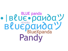 নিকনেম - bluepanda