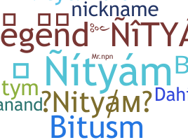 নিকনেম - Nityam