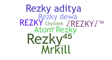 নিকনেম - Rezky