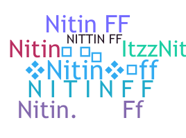 নিকনেম - Nitinff