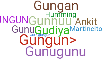 নিকনেম - Gungun