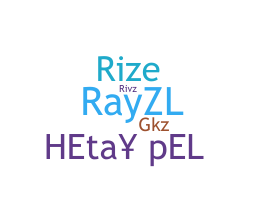 নিকনেম - Rayz