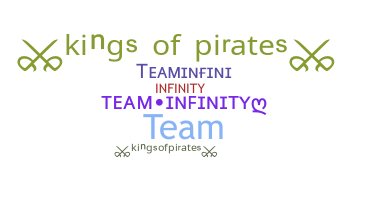 নিকনেম - TeamInfinity