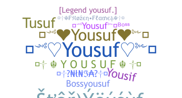 নিকনেম - Yousuf