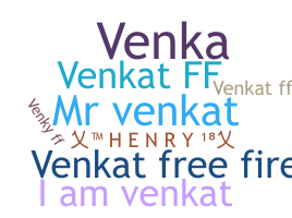 নিকনেম - Venkatff