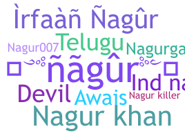 নিকনেম - Nagur