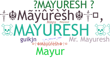 নিকনেম - Mayuresh