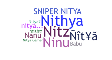 নিকনেম - Nitya